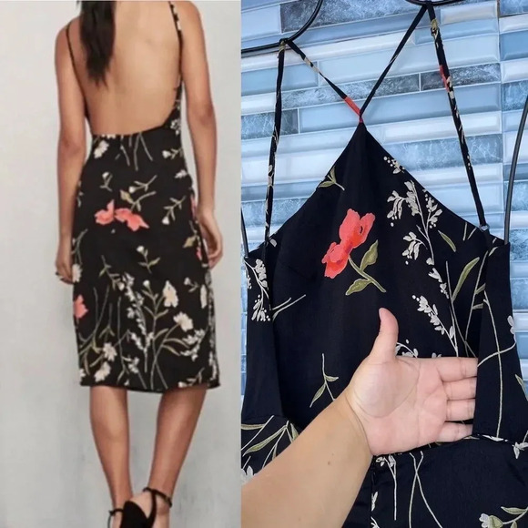 Reformation floral print dress size 2 - Picture 3 of 16